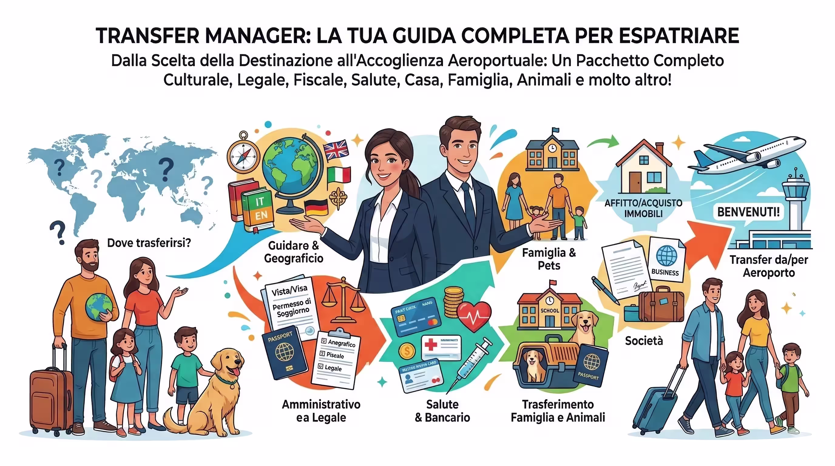 Panama City skyline – destinazione principale per il trasferimento di residenza degli italiani in America Latina